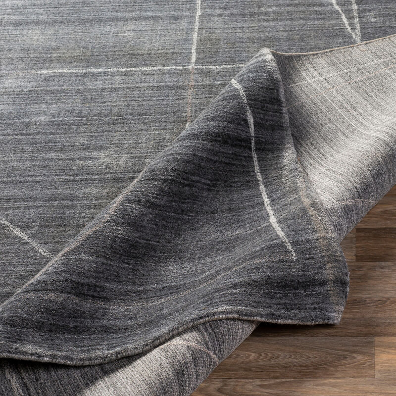 Hightower HTW-3010 8' x 10' Black Rug