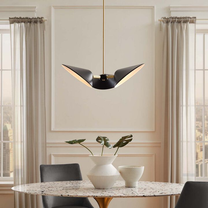 Journey 3-Light 3" Arm Pendant-Benzara