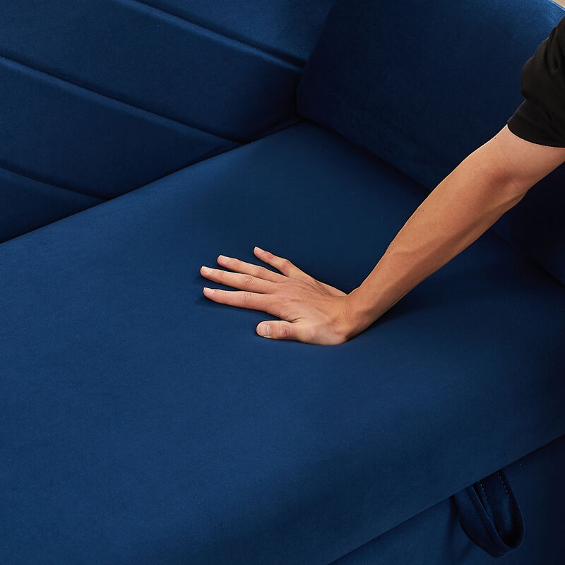 3-in-1 Sleeper Sofa Bed with USB Port