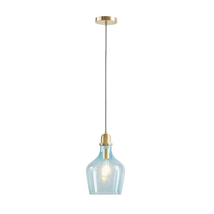 Auburn Bell Shaped Glass Pendant