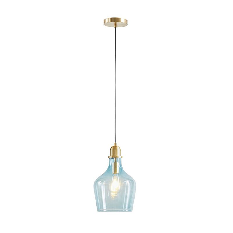 Auburn Bell Shaped Glass Pendant