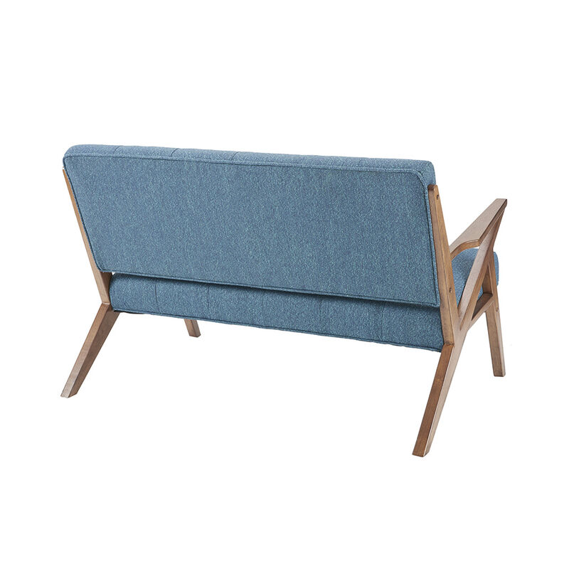 Gracie Mills Preston Embrace Elegance Inviting Loveseat for Your Space