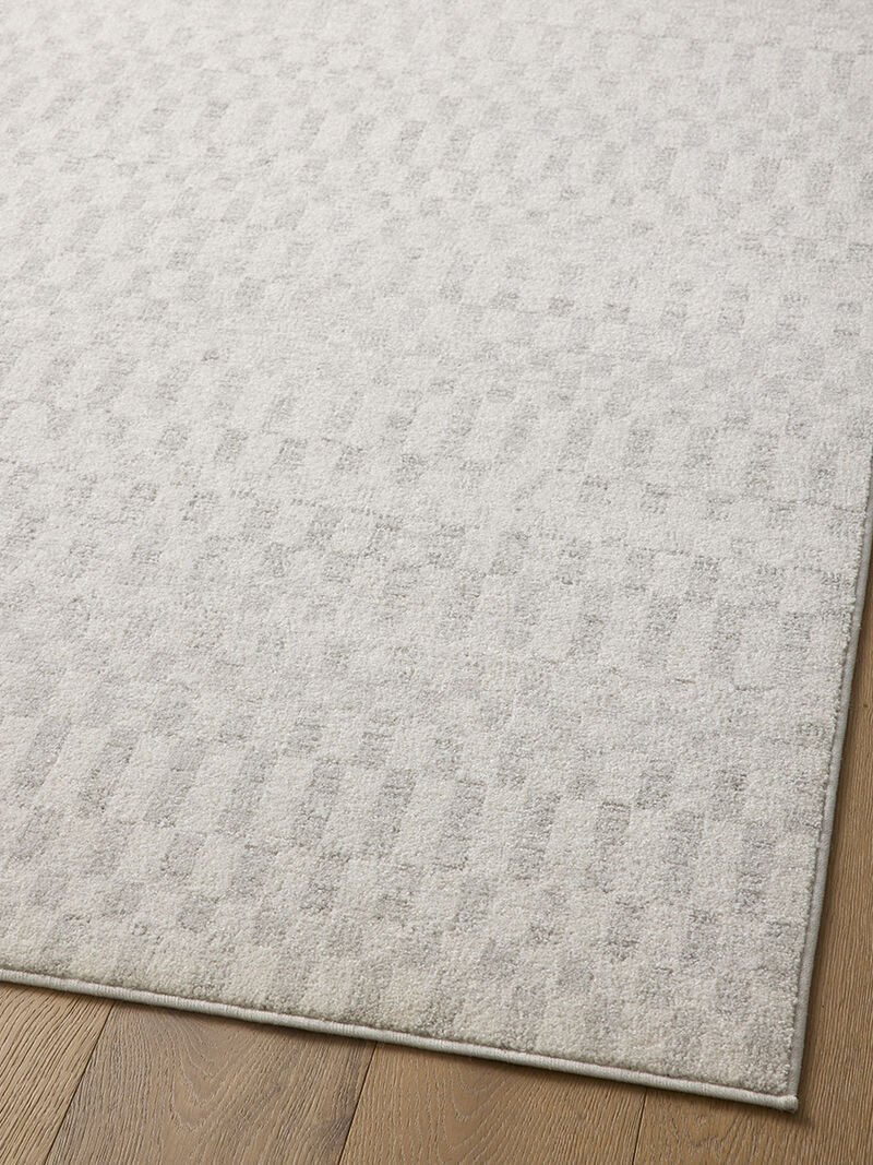 Kamala KAM05 Ivory/Grey 7'10" x 10' Rug