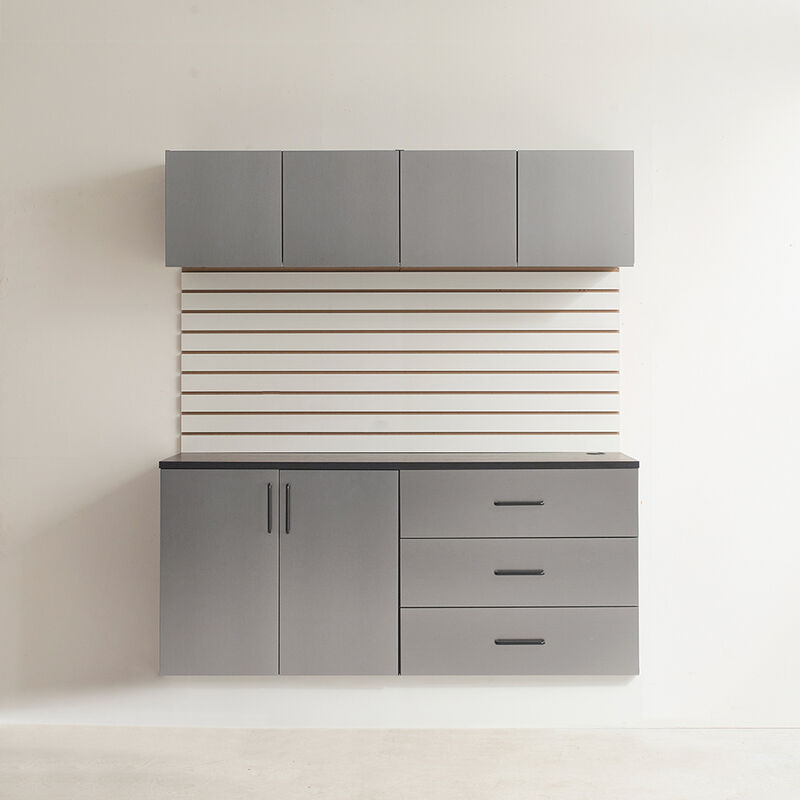 Astro Series 64 in. W x 79 in. H x 20 in. D Garage Cabinet Set C (5-Piece)