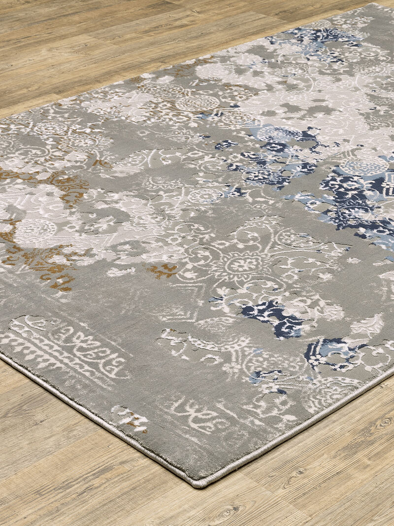 Easton 3'3" x 5' Grey Rug