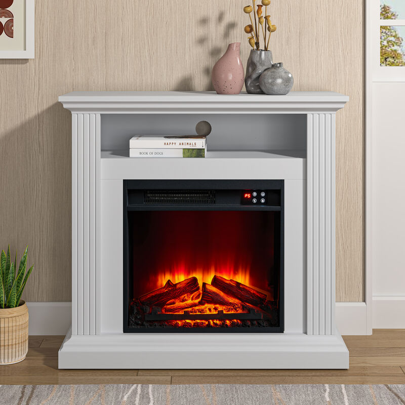 FESTIVO Cozy 32" Freestanding Electric Fireplace