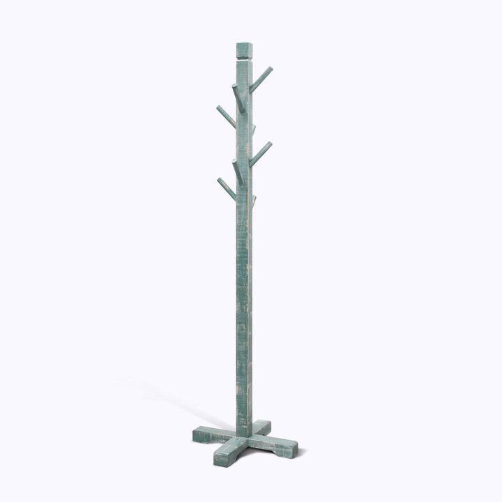 Sunny Designs Traditional Solid Wood Hat Rack with 8-Prong Hooks