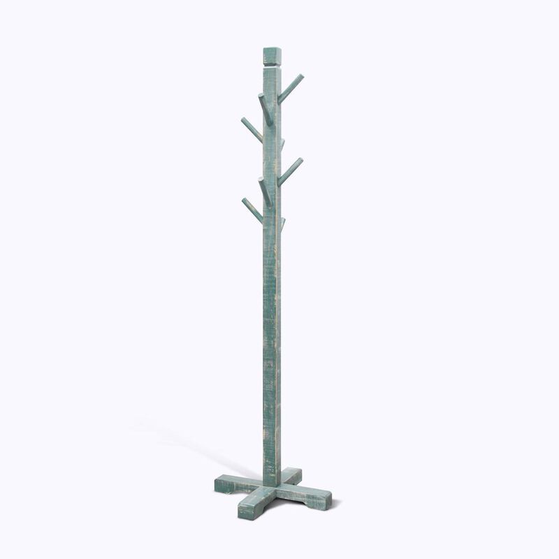 Sunny Designs Traditional Solid Wood Hat Rack with 8-Prong Hooks