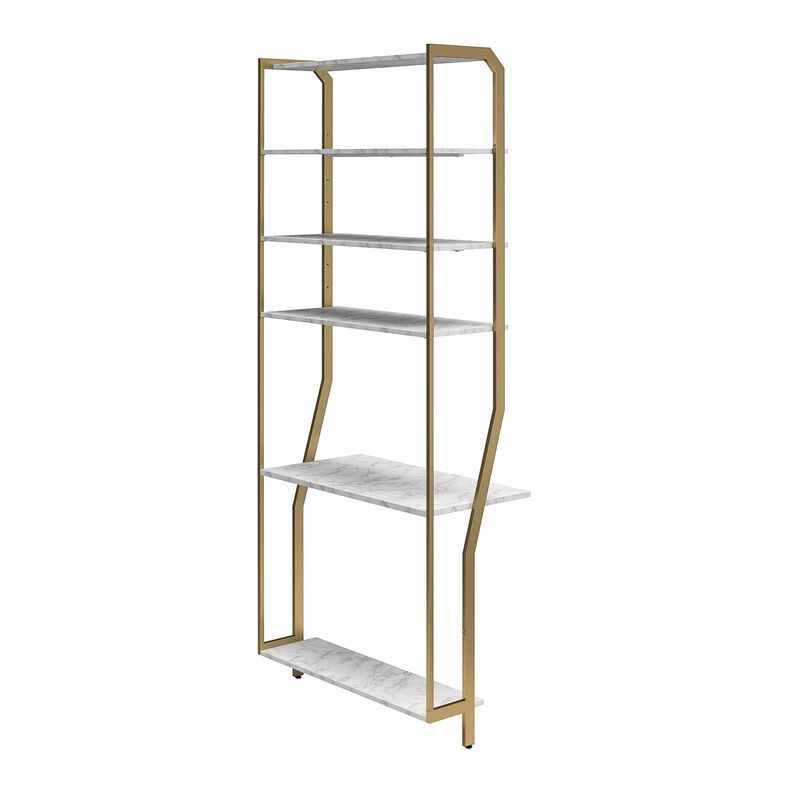 Gwyneth Modular Closet Vanity with Storage