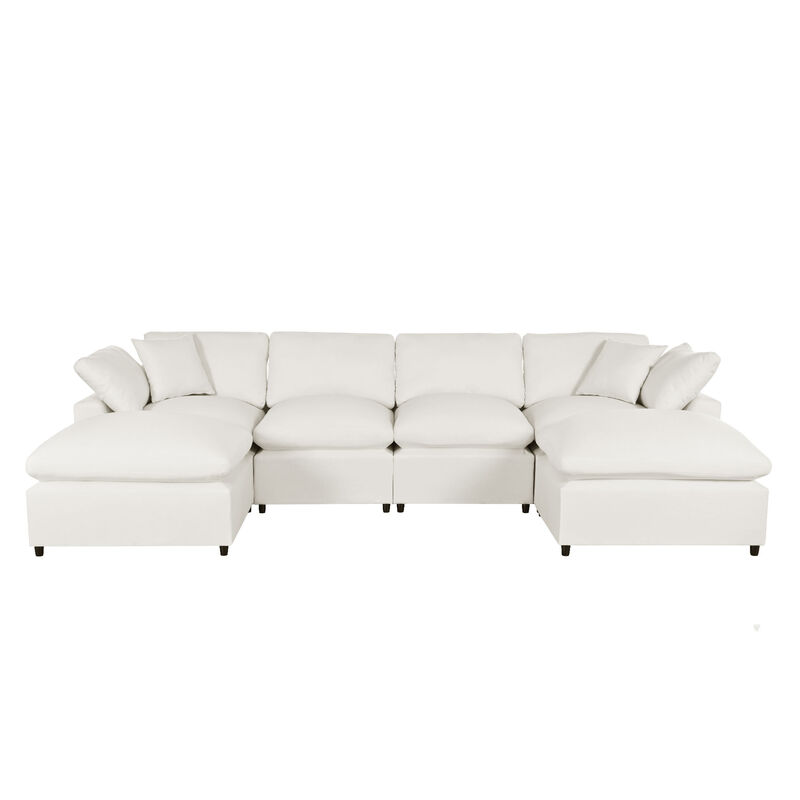 Merax Modern U-Shape Sectional Sofa