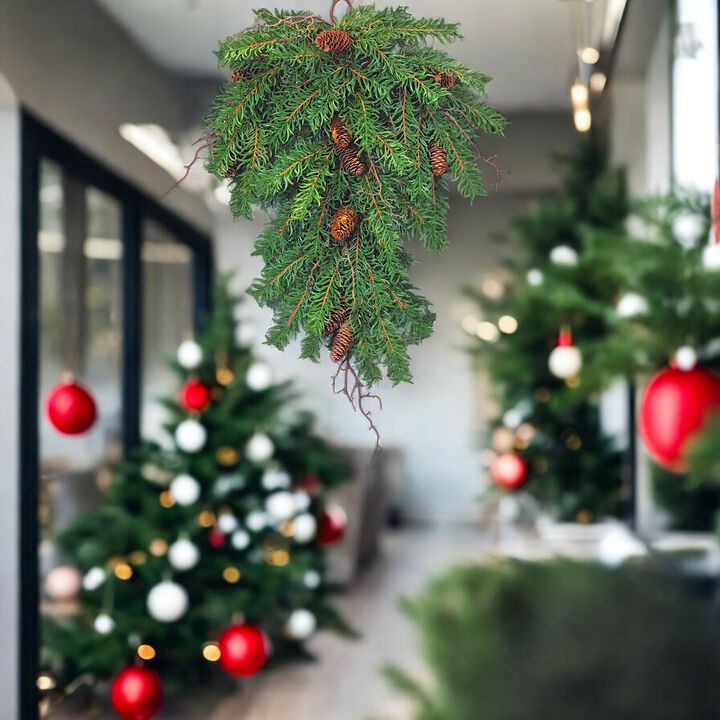 Pine Swag for Holiday Décor, Christmas Wreaths, and Seasonal Decorations