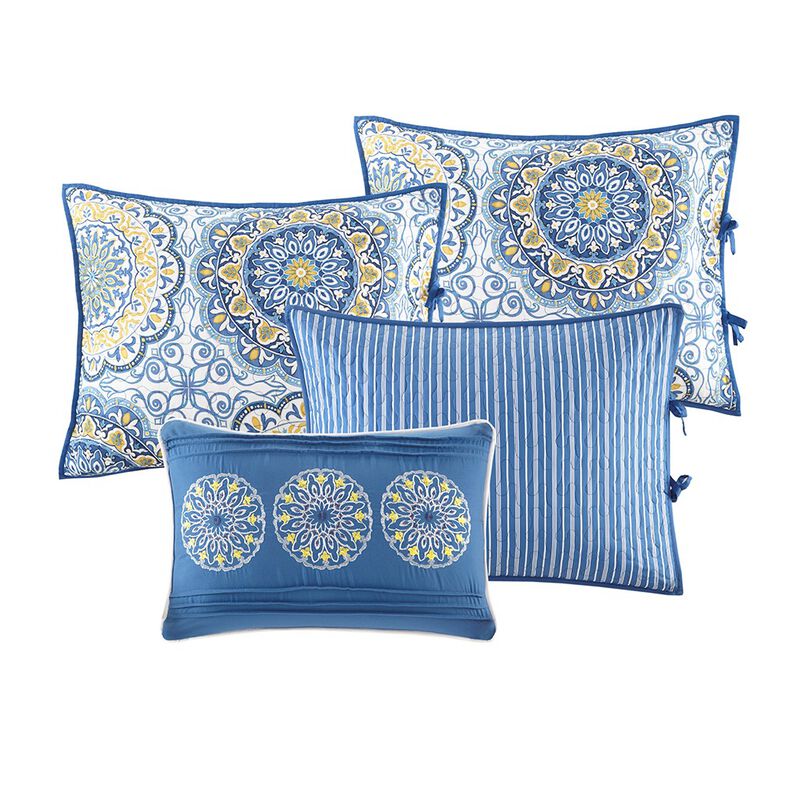 Gracie Mills Lilly 6-Piece Reversible Daybed Ensemble
