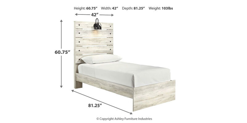 Cambeck Twin Panel Bed