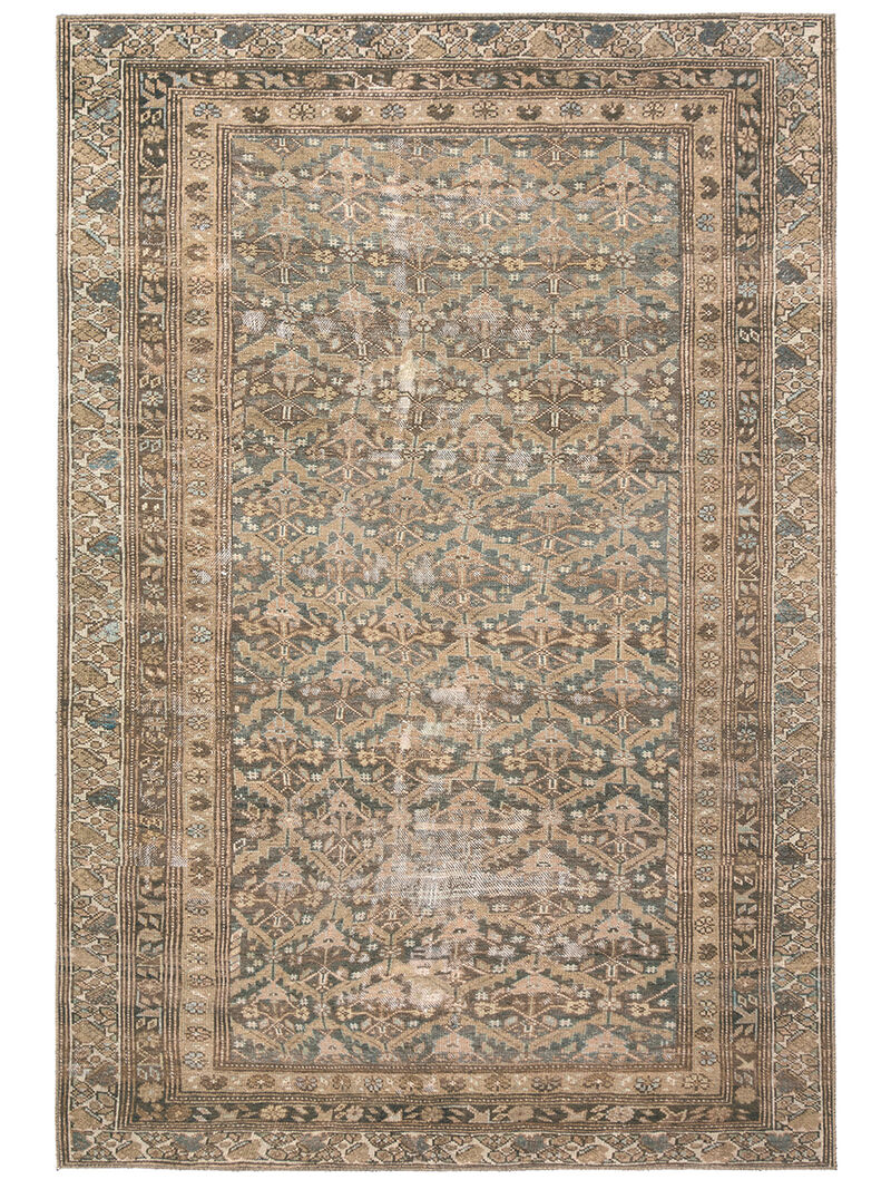 Gracia GAR09 Brown 7'6" x 9'6" Rug
