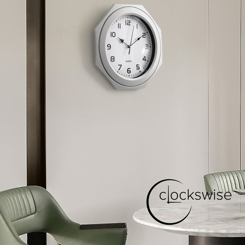 Clockswise 12-inch Non-Ticking