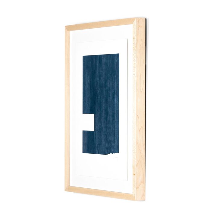 Negative II In Blue