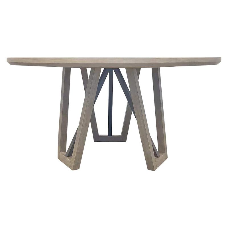 Parker House Furniture Pure Modern Dining 60 In. Round Table with Wood Base