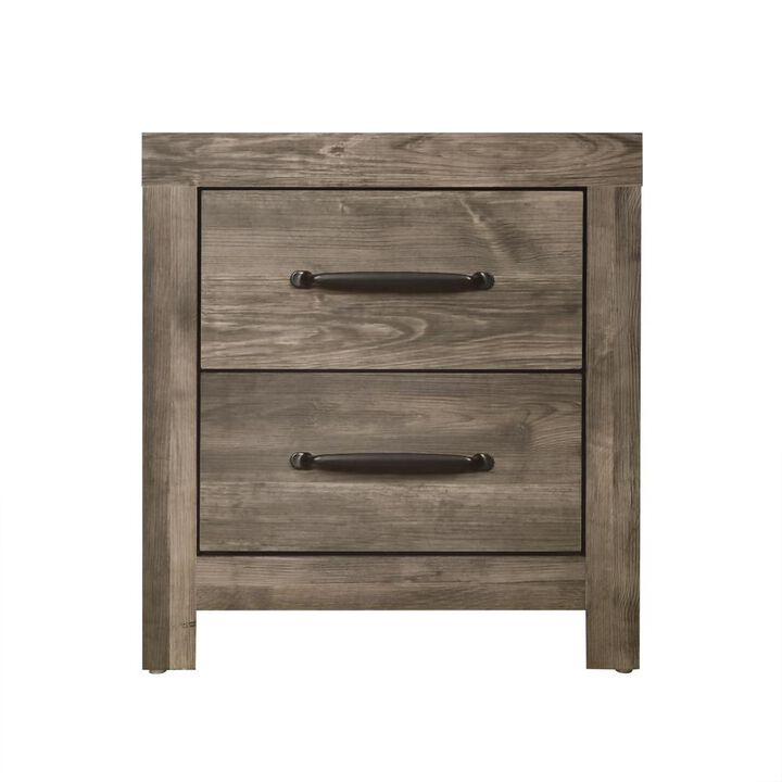 New Classic Furniture Misty Lodge Nightstand- Greige