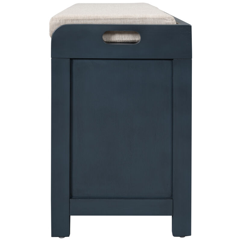 Merax Storage Bench with Removable Basket and 2 Drawers