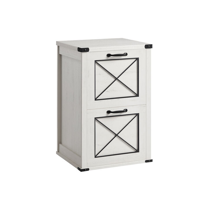 2-Drawer File Cabinet Space-Saving Storage for Home or Office Organization