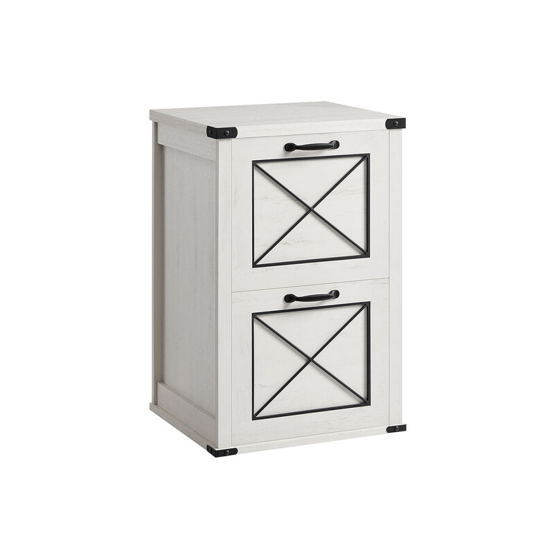 2-Drawer File Cabinet Space-Saving Storage for Home or Office Organization