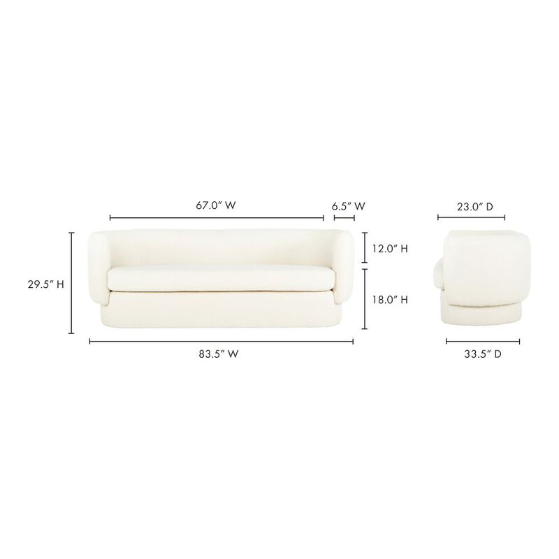 Moe's Home Collection Koba Sofa