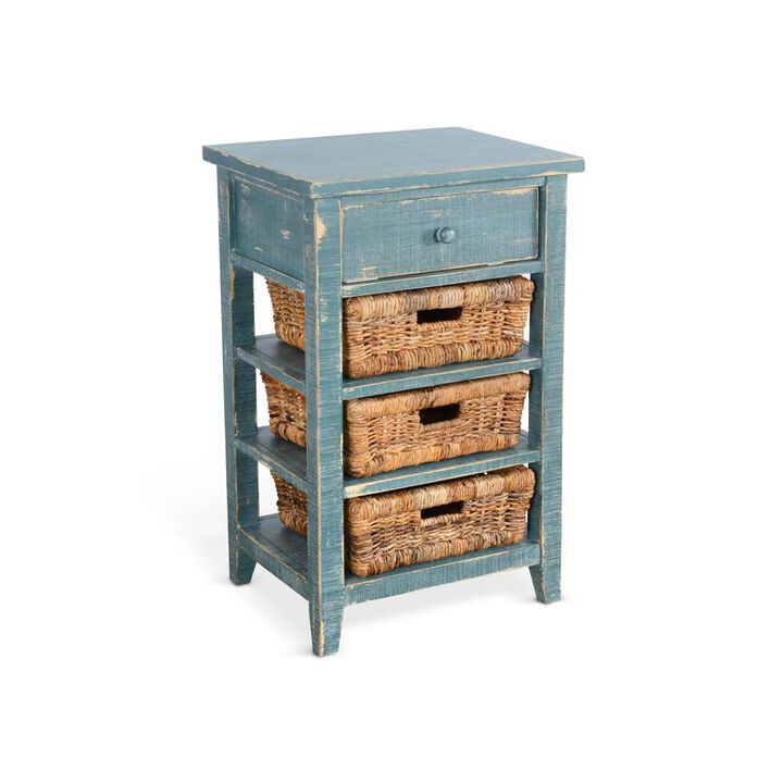 Sunny Designs Sea Grass Storage Table
