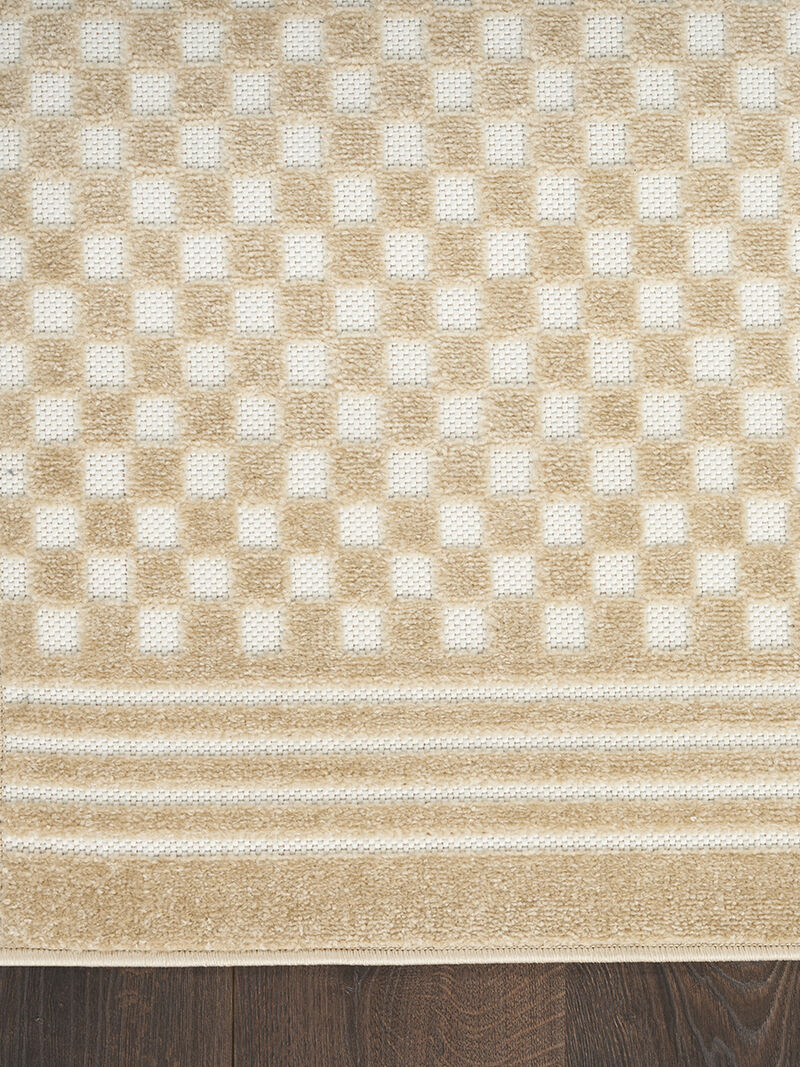 Care Free CAF02 Taupe 9'2" x 12' Rug