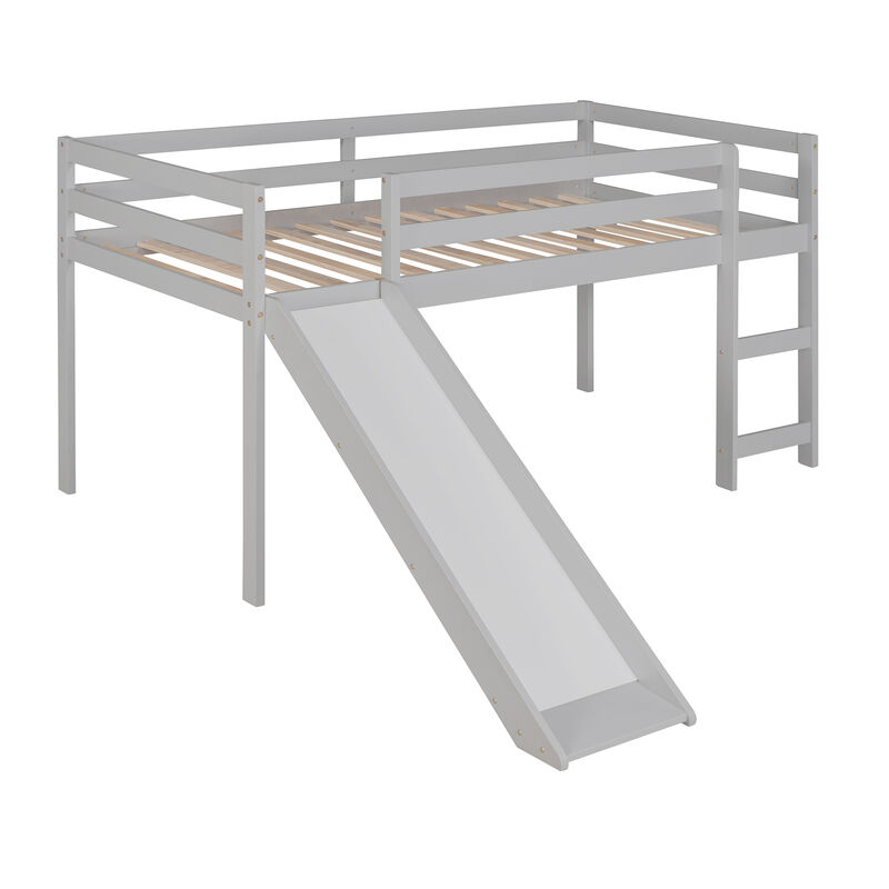 Merax Loft Bed with Slide