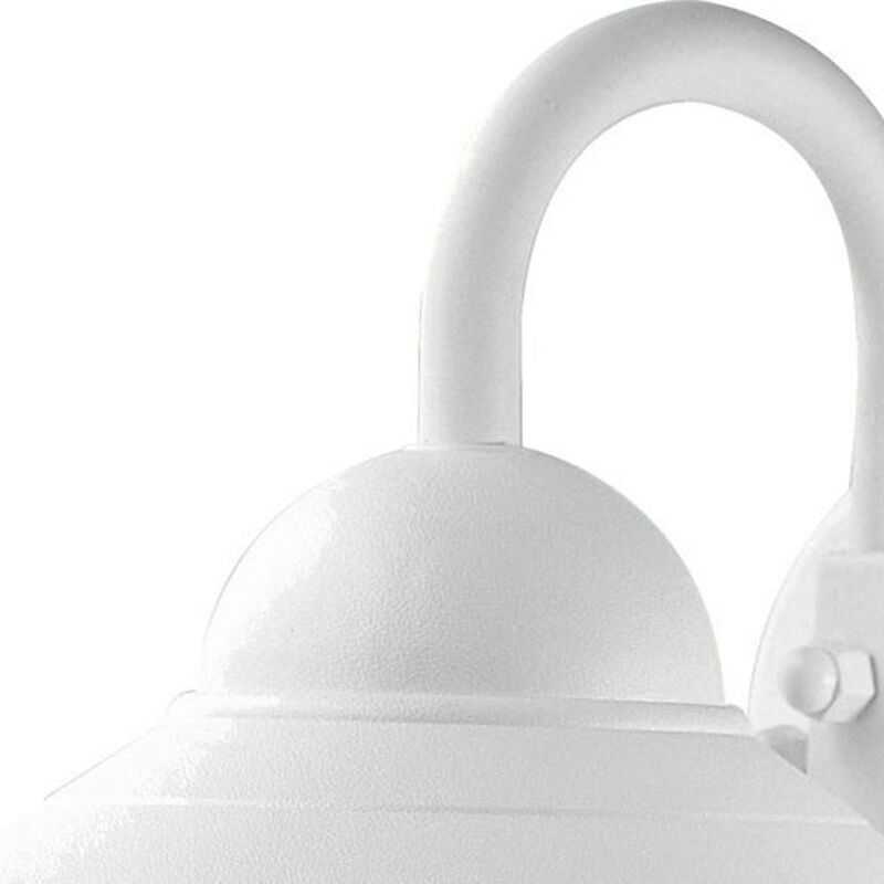 Hivvago White Three Tier Lamp Shade Outdoor Wall Light