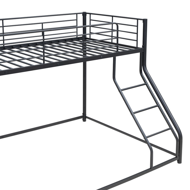 Merax Metal Floor Bunk Bed Bedroom Furniture