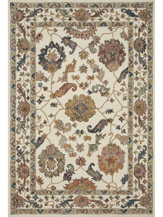Padma PMA01 White/Multi 7'9" x 9'9" Rug
