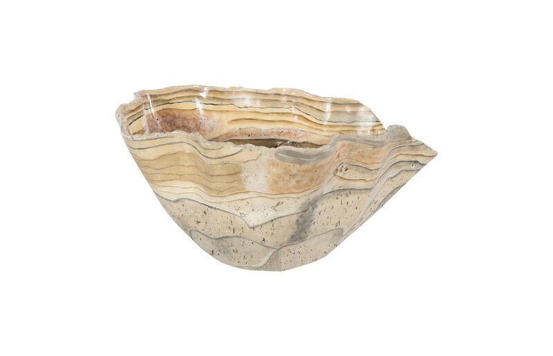 Cast Onyx Large Bowl in Faux Finish