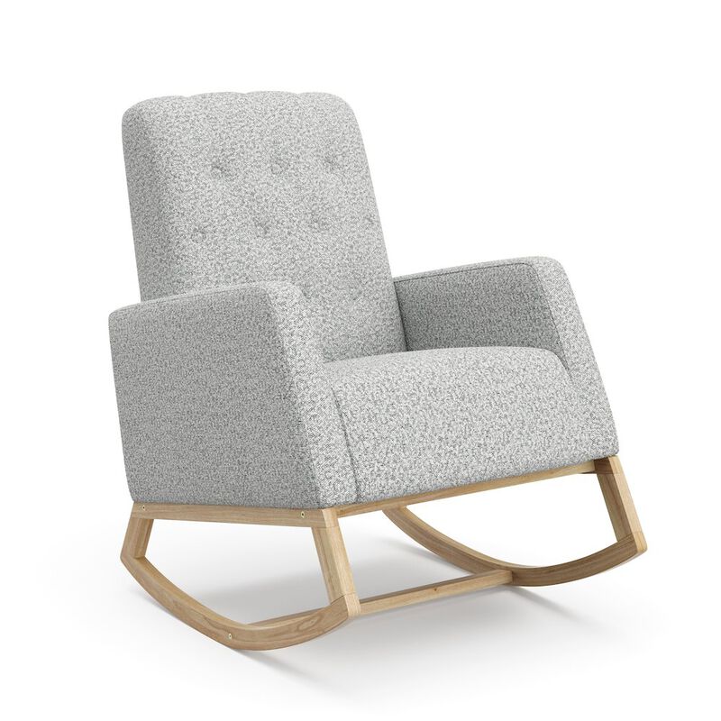 Storkcraft Northern Lights Nursery Rocker - Natural/Salt and Pepper Boucle