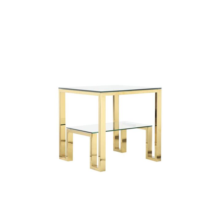 Bronson Side Table Gold
