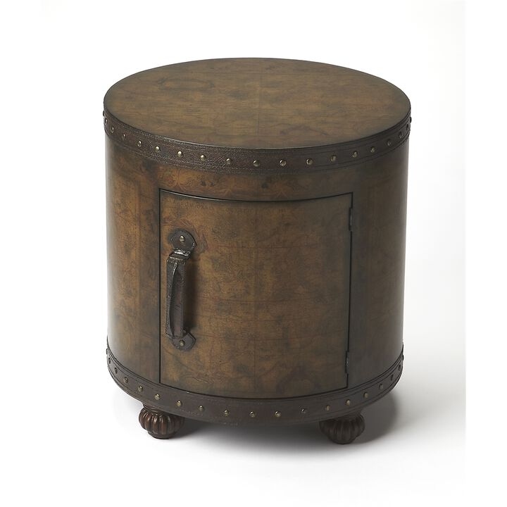 Old World Map Duffel Table, Belen Kox