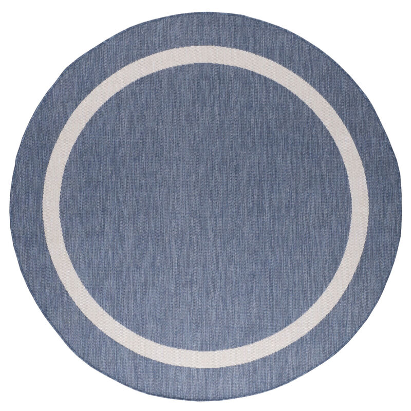 Waikiki Bordered Indoor/Outdoor Area Rug
