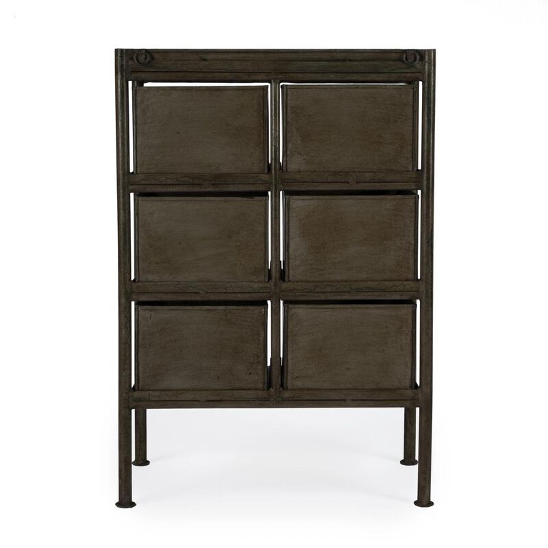 Butler Specialty Company Cameron Industrial Chic Drawer Chest, Bronze
