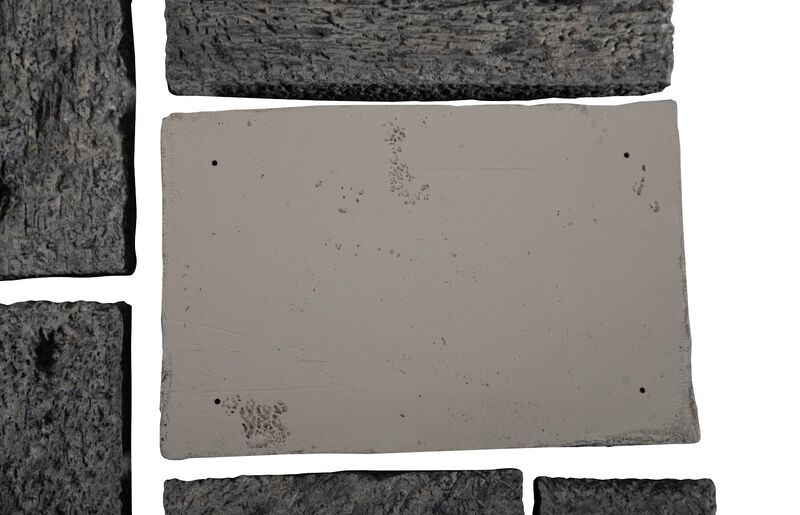 Etched Rock Puzzle Wall Tiles Set of 9