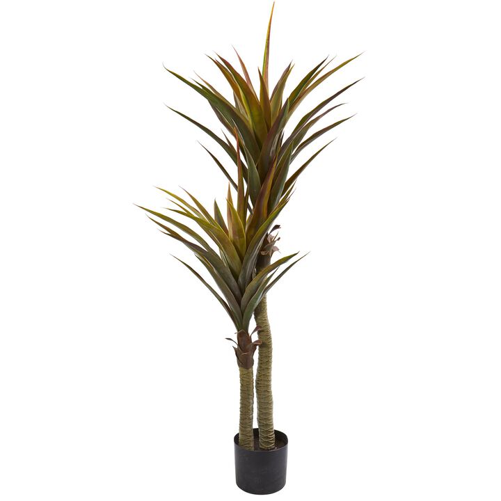 Hivvago 56 Inches Yucca Artificial Tree