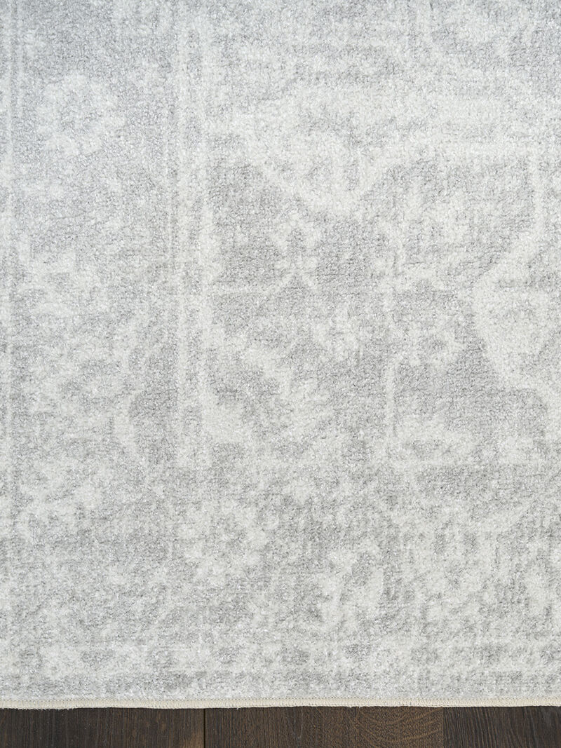 Astra Machine Washable ASW12 Gray 4' x 6' Rug
