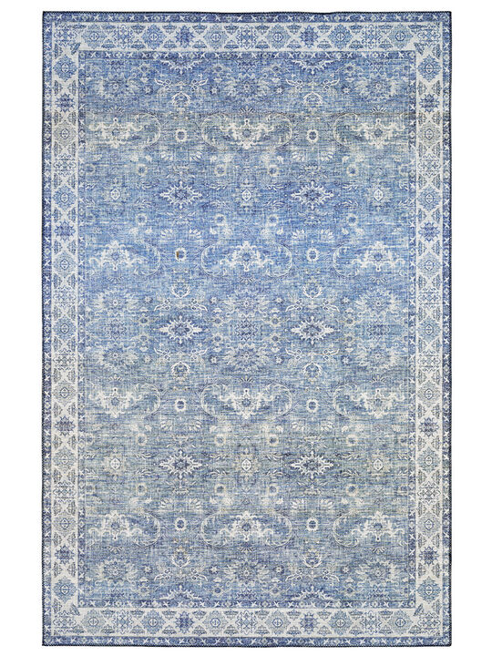 Myers Park 7'8" x 10' Blue Rug