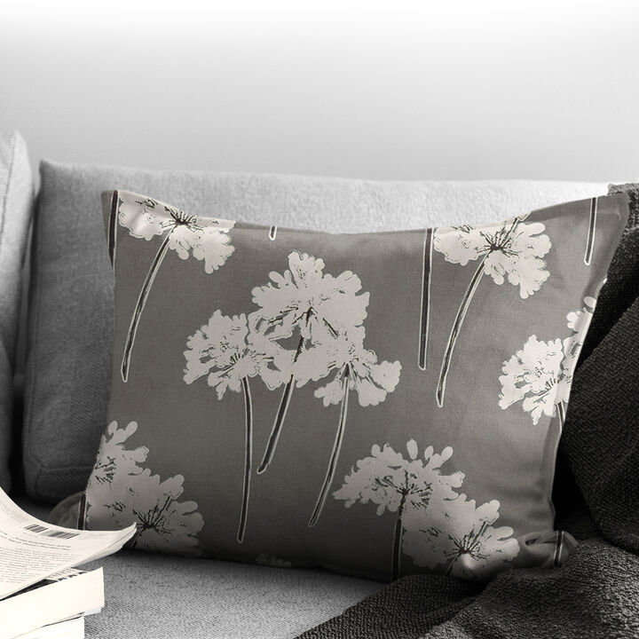 6ix Tailors Fine Linens Summerfield Mocha Decorative Throw Pillows