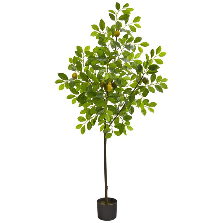 Hivvago 61 Inches Lemon Artificial Tree