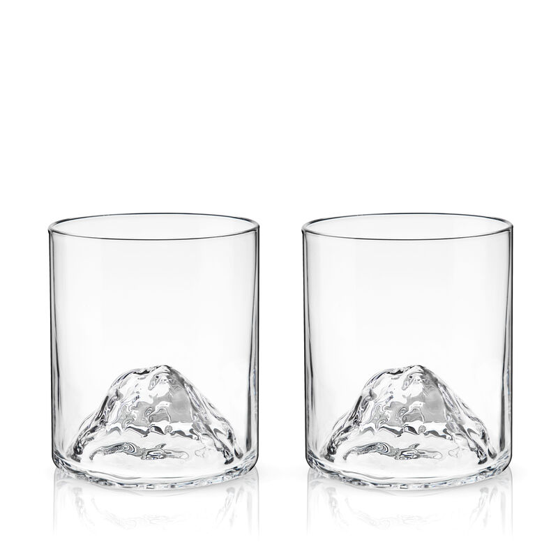 Mountain Crystal Tumblers Set of 2