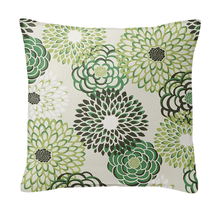 6ix Tailors Fine Linens Garden Stow Green Decorative Throw Pillows