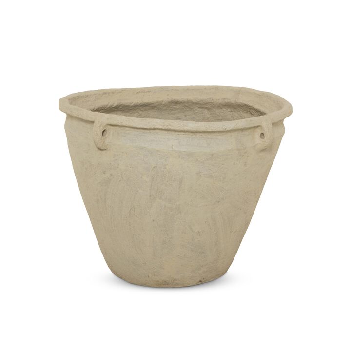 Olivos Tall Paper Mache Vessel