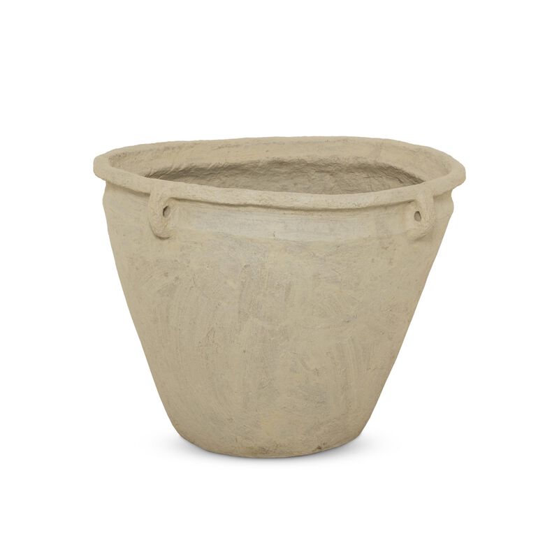 Olivos Tall Paper Mache Vessel