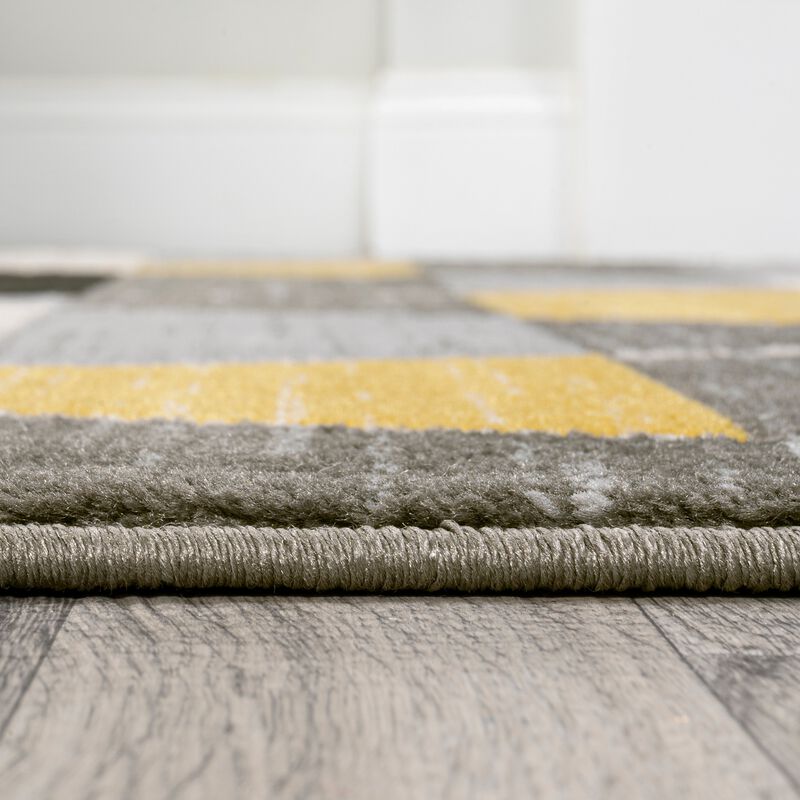 Kehoe Retro Diamonds Geometric Area Rug