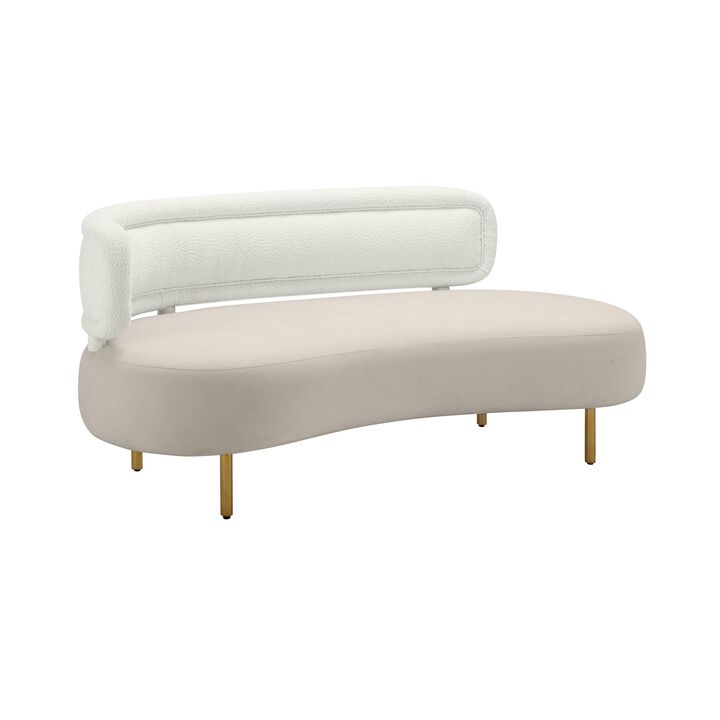 Tischa Mint Green Velvet Sofa